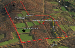 Mapped View - 121 Acres -- 330 Middlemist Road